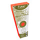 EXACOMPTA Paquet de 100 Fiches Interc.trapèze 105x240 Recy.ORANGE x 6 Intercalaire