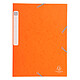 EXACOMPTA Boite de classement Cartobox Dos 25mm Carte lustrée Nature Future® Orange x 25 Chemise à rabat