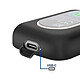 Acheter 3mk Coque Batterie Induction pour Apple Watch 49mm Silicone Autonomie 15h Noir