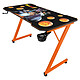 Subsonic - Bureau gaming ergonomique Dragon Ball Plongez dans l univers haut en couleur DBZ avec le bureau gamer Dragon Ball. Sa forme ergonomique incurvé avec rebords biseautés offre un confort de jeu maximum.Le plat