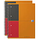 OXFORD NOTEBOOK A4+ spiralé 160 pages lignée 6 mm orange x 2 Cahier