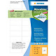 HERMA étui de 1800 Etiquettes universelles SPECIAL, 63,5 x 46,6 mm, blanc Etiquette multi-usages