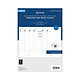 FILOFAX Semaine sur deux pages - français - académique - A5 - 25/26 Recharge Filofax