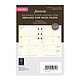 FILOFAX Semaine sur deux pages cotton cream- français - Pocket - 2026 Recharge Filofax
