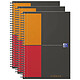 OXFORD NOTEBOOK B5 Spiralé couverture rigide160P 80G Q5/5 gris x 3 Cahier