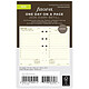 FILOFAX Mini Jour par page - multilingue - 2025 Recharge Filofax