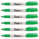 SHARPIE Marqueur permanent FINE Pointe Ronde Vert x 6 Marqueur permanent