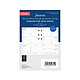 FILOFAX Semaine sur 2 pages - français - académique - Pkt - 25/26 Recharge Filofax