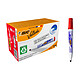 BIC Marqueur tableau blanc effaçable à sec 1701 ECOLUTIONS Pointe Ogive Large Rouge x 12 Marqueur pour tableaux blancs