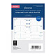 FILOFAX Recharge Organiseur Format Pocket Semaine sur deux pages - français Recharge Filofax