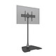 KIMEX 032-1021K5 Support sol pour écran TV 50'' - 75'', Hauteur 180cm Vesa 600x600