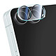 iMak Verre Trempé pour Caméra Galaxy Z Flip 7 Antichoc Anti Rayures Noir transparent Protège efficacement les lentilles contre les rayures, les chocs et la poussière pour une durabilité maximale de votre caméra