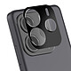 iMak Protection Bloc Caméra pour Poco M7 Pro Protection Anti Rayures Ultra Fin Noir transparent Protège efficacement votre bloc caméra contre les rayures et les chocs du quotidien