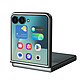 Avizar Coque pour Samsung Galaxy Z Flip 7 Antichoc avec Support Bague Magnétique Gris pas cher