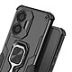Acheter Avizar Coque pour Poco F7 Antichoc avec Anneau Rotatif et Support Intégré Noir