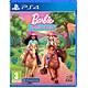 Barbie™ Horse Trails PS4 Allez, hue ! Incarne Barbie™ dans une nouvelle aventure équestre en monde ouvert. Description Barbie™ Sentiers équestres, une aventure à cheval dans