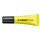 STABILO Surligneur NEON Tendance Pointe Biseautée 2- 5 mm jaune x 10 Surligneur