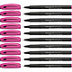 SCHNEIDER Feutre Fineliner Topliner 967 04 rose x 10 Feutre à pointe fine