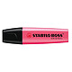 STABILO Surligneur BOSS ORIGINAL Rechargeable Pointe Biseautée 2-5 mm - rose x 10 Surligneur