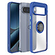 Avizar Coque pour Google Pixel 10 Pro XL Antichoc avec Bague Magnétique Bleu - Bague magnétique rotative à 360° compatible support voiture