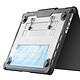 Acheter Avizar Coque pour MacBook Pro 16" Protection Antichoc Rigide avec Support Pliable Noir