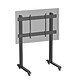 KIMEX 031-2100K2B Support TV sur pieds 70''-120'' à roulettes noir