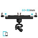 Avis Apokin Double Support Téléphone avec Fixation Rotatif sur Barre Ronde Multi Usage Noir
