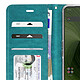 Acheter Avizar Étui à Clapet pour Fairphone 6 avec Porte Cartes Intégré Support Vidéo Turquoise