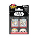 Star Wars Episode V : L'Empire contre-attaque - Pack 2 figurines Bitty POP! L & W 2,5 cm Pack de 2 figurines Bitty POP! Star Wars Episode V : L'Empire contre-attaque, modèle L&amp;W 2,5 cm.