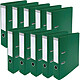 EXACOMPTA Classeur à levier PVC A4 D70mm Premium vert foncé x 10 Classeur à levier