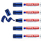 EDDING Marqueur Permanent 850 bleu 5-15 mm x 5 Marqueur permanent