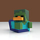 Minecraft - Figurine Tubbz Zombie 1st Edition 10 cm Figurine Tubbz Minecraft, modèle Zombie 1st Edition 10 cm.