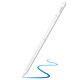 Apokin Stylet Bluetooth pour iPad Pro avec USB-C Ultra Léger Aimanté Autonomie 8h Blanc Offrez-vous une écriture aussi naturelle qu'un crayon sur papier grâce à son embout fin de 1,5 mm