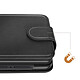 Avizar Étui Chesterfield Porte-Carte pour Z Flip 7 avec Rabat Magnétique Noir pas cher