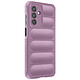 Avizar Coque en Silicone pour Samsung Galaxy A17 Design Texturé en Relief Soft-Touch Rose - Cette coque offre une protection antichoc contre chutes et rayures