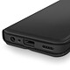 Avizar Étui Portefeuille à Clapet Magnétique pour Xiaomi Redmi 15C avec Support Vidéo Noir pas cher