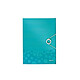 LEITZ Chemise WOW 3 rabats à élastique polypro 150 feuilles A4 Menthe Métalisé Chemise à rabat