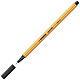 STABILO Lot de 3 Stylo-Feutre POINT 88 Pointe Fine 0,4 mm noir x 10 Feutre à pointe fine