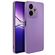 Avizar Coque en Silicone Souple pour Oppo A5 Pro avec Renfort Caméra Violet - Cette coque est en silicone souple résistant et absorbant les chocs