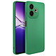 Avizar Coque en Silicone Souple pour Oppo A5 Pro avec Renfort Caméra Vert - Cette coque est en silicone souple absorbant les chocs et impacts