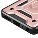 Avizar Coque Redmi 15C Antichoc avec Cache Caméra Coulissant Bague Métallique Support Rose champagne pas cher