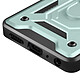 Avizar Coque Redmi 15C Antichoc avec Cache Caméra Coulissant Bague Métallique Support Vert pâle pas cher