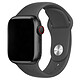 Devia Bracelet Sport pour Apple Watch 42 / 45 / 49mm en Silicone Souple Noir Ce bracelet convient aux Apple Watch 42 / 45 / 49mm avec un ajustement précis de la fixation