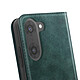 Acheter Avizar Étui Folio pour OnePlus Nord CE5 Design Vintage avec Fonction Support Vidéo Vert foncé
