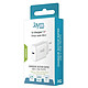 Jaym Chargeur Secteur Rapide USB-C 20W 3A Power Delivery et PPS Blanc pas cher
