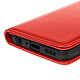 Acheter Avizar Étui Portefeuille pour Oppo A5 Série Chesterfield avec Fonction Support Rouge