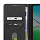 Avizar Étui Portefeuille pour Oppo A5 Série Chesterfield avec Fonction Support pas cher