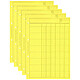 ELVE Bloc Audit 6 Colonnes + entête 297X210 80 Pages Jaune x 5 Manifold