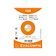 EXACOMPTA Fiches bristol, A6, ligné, assorti Fiche Bristol