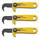 OLFA Cutter Crochet Professionnel Surpuissant Ambidextre HOK-1 Lame Carbone x 3 Cutter